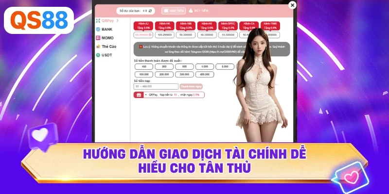 Hướng dẫn giao dịch tài chính dễ hiểu cho tân thủ